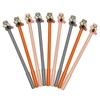 Lopenle 12PCS Cute Squirrel Pens Novelty Animal Gel Pens Nuts