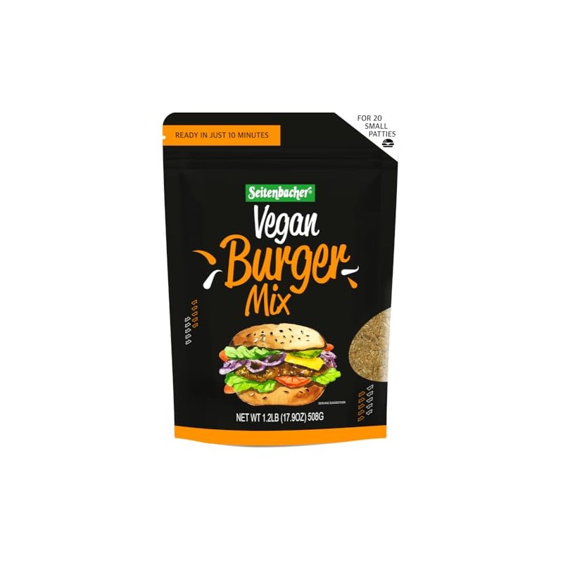 Seitenbacher Vegan Burger Mix, 17.90 Ounce