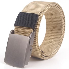 Kira Sutsu 1.5 inch Nylon Utility Men Belt Outdoor Web Belt with Zinc Alloy Buckle gift for Men