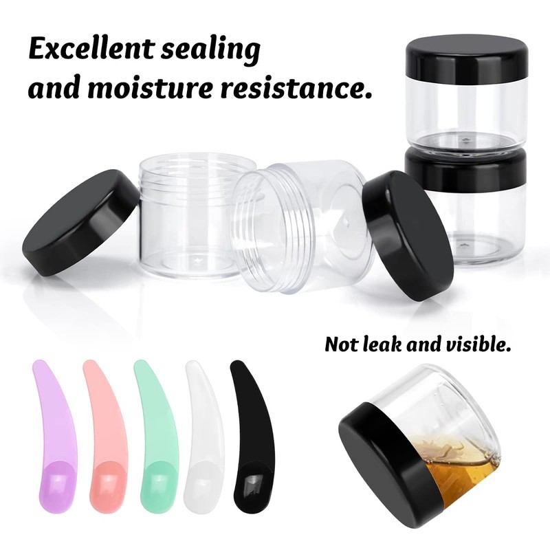 BELICOO 24 Pieces 20 ml Empty Cream Containers Jars, Cream
