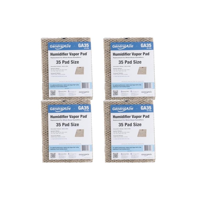 4-PK-Generalaire GA35 Humidifier Vapor Pad For Model 4200-4500 General and