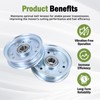 164090 Idler Pulley Compatible with King Kutter RFM Series 4',