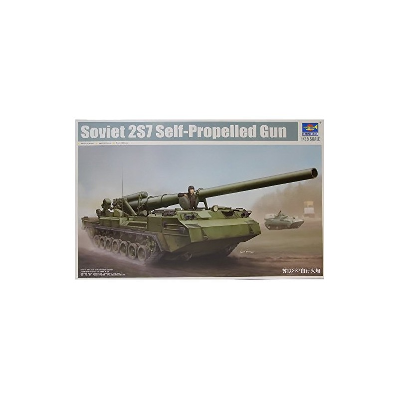 Trumpeter 1/35 2S7 Pion 203mm Self-Propelled Cannon Plastic Model