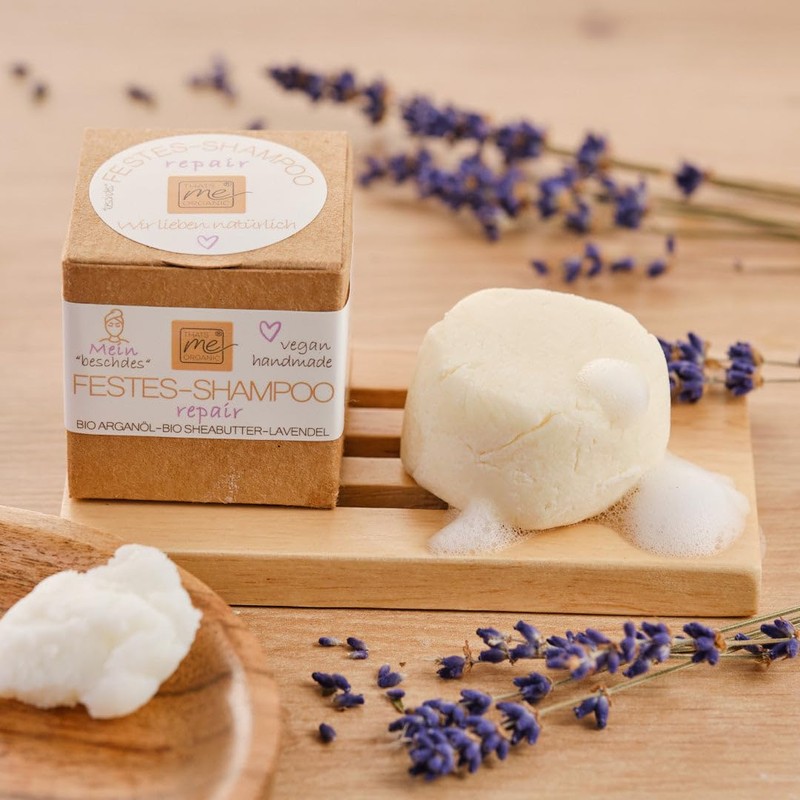 Handmade solid shampoo with valuable ingredients, vegan, no industrial production,