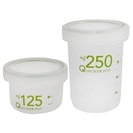 Shinki Synthetic Dragonfly Quicker Pot, Storage Container, Antibacterial, Airtight, 8.5 fl oz (250 ml) + 4.9 fl oz (125 ml), Set of 2, Made in Japan