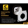 Hubbell-Raco 810C 30-50A Receptacle 2.141-Inch Diameter 4-Inch Square Exposed Work