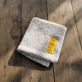 TRUE TOWEL Classic SUGOI Wash Towel, Luxury Imabari Towel (Gray)