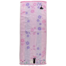 Marushin 1005039900 Ghibli Kiki's Delivery Service, Jiji Flower Lane, Approx. 13.4 x 31.5 inches (34 x 80 cm)