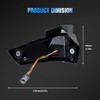 A & UTV PRO Ryker LED Tail Lights, Brake Stop