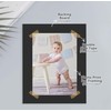 Somime 12 Pack Backing Boards Only - 8x10 Uncut Black