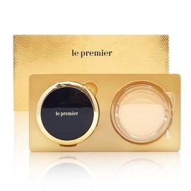Enprani 엔프라니 르 프리미어 커버링 팩트 본품+리필 세트 [21호 라이트베이지] Enprani Le Premier Covering Pact Full Size + Refill Set [21 Light Beige]