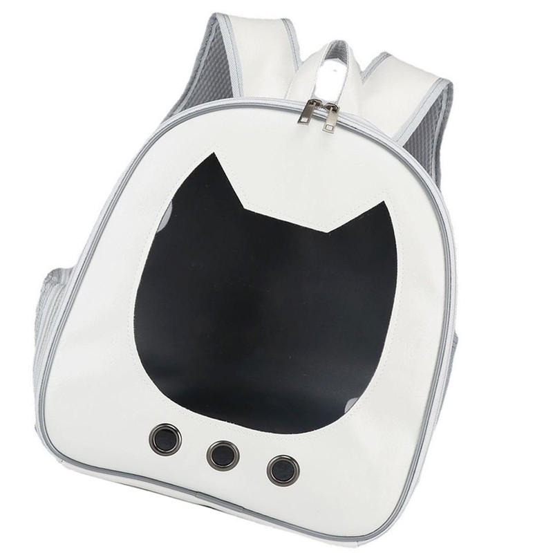Pet Carrying Backpack Breathable Waterproof Scratch Resistant Large Window Portable