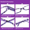 Kerecsen 4 Pack Reading Glasses for Women Spring Hinge Ladies