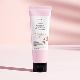 DOORI - Mellow Perfume No Wash Treatment - Korean Hair Care - No Rinse Conditioner - Flower Extracts - Heat Protection - Smooth Hair - K-beauty - 120ml
