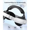 Crspexil VR Headstrap Compatible for Meta Quest 3S and Meta