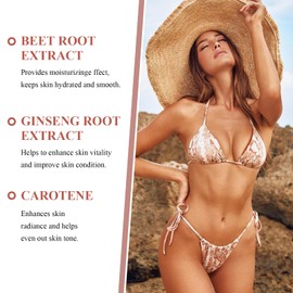 Zerias Tanning Drops U Drink,Tanning Drops,Streak-Free Tan Without UV Damage,Enhances Skin Tone with Nourishing Ingredients