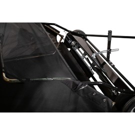 Impact IMPLEMENTS® 42" Tow-Behind Lawn Sweeper with 12.9 cu. ft Hopper Bag Capacity. Great for clearing Leaves, Grass, Small Sticks and Other Debris.