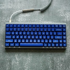 REDQIN Keycap Set- Klein Blue Jade 142 Keys RSA Profile Shine Through Keycaps PBT Keycaps Double Shot Custom Keycaps for Mechanical Keyboard (Klein Blue Jade Keycaps 142-Key)