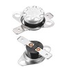 sourcing map 2pcs Bi-Metal Temperature Control Switch Thermostat 150°C 10A