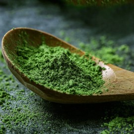 Maani Essence Organic Barley Grass Powder - Green Superfood Powder, Herbal Supplement