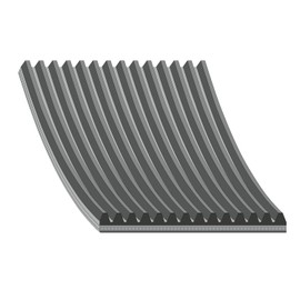 febi bilstein 45911 V-Ribbed Belt, Number of Ribs 14, Pack of 1