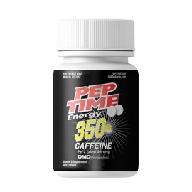 Tabletas, píldoras de cafeína con vitamina B6 y B12, 350 mg de cafeína por porción, rendimiento físico y nutrición                                    
