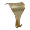 EAI Moulding Hook Dado Picture Rail - Brass Plated -