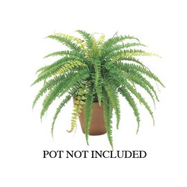 16" Forest Fern Bush x38 Green (Pack of 12)