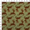 GRAPHICS & MORE Prancing Reindeer Christmas Pattern Premium Kraft Roll