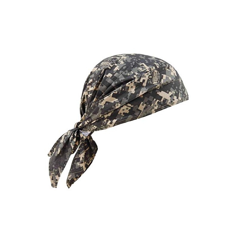 Ergodyne Chill-Its 6710 Evaporative Polymer Cooling Dew Rag, 2-Pack, Camo