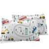 Yasida Twin Kids Fitted Sheets Road Traffic Themed Sheet and