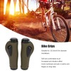 Artificial Leather Bicycle Grips Liquid Silicone Palm Pad Shock Absorption