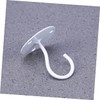 BUGUUYO Small Elephant Trunk Shaped Hooks Versatile Cabinet and Ceiling