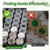 Seed Storage Box, Portable Seed Saving Box, Sturdy Seed Organizer