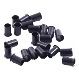 Microchip Jumbo Para Extensiones De Cabello 1000 Pzas Color Negro