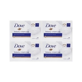 Dove Soap Beauty Cream Bar 90g 4 Pieces Face Wash Soap / 도브 비누 뷰티크림바 90g 4입 세안비누