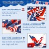 Vivifying 4th of July Dog Bandana, 2 Pack Patriotic Dog