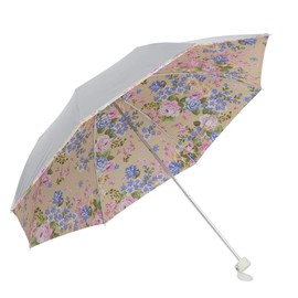 Lieben (LIEBEN-0590(0577)) Parasol, For Rain or Shine, UV Protection, Light Shielding, Heat Shielding, Cool (Hinyari) Umbrella, Rose Beige