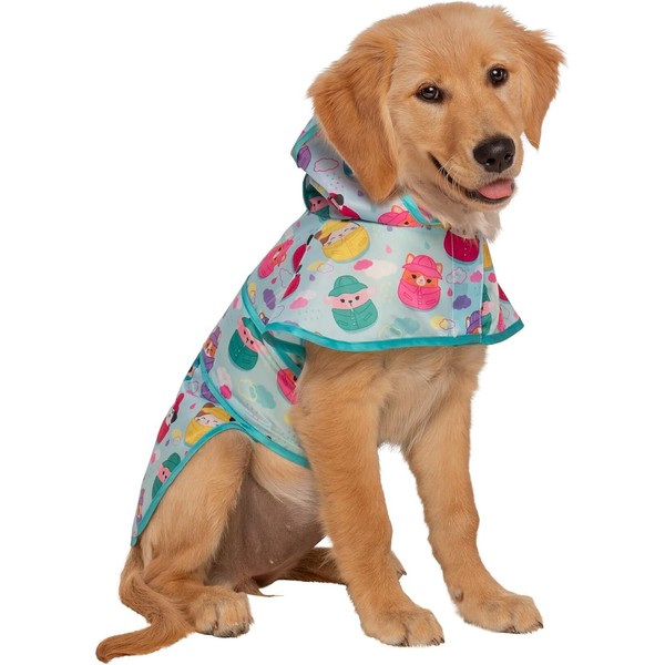 Squishmallows Original It’s Raining Squish Pet Raincoat (Small) - Official