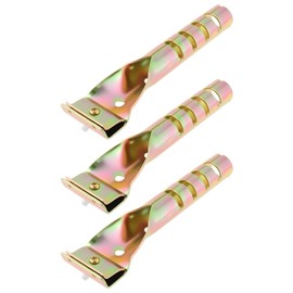 LT Easiyl 3pcs Heavy Duty Carbon Steel Paint Scraper for Removing Paint Glue Wood Rust (Without Blade)