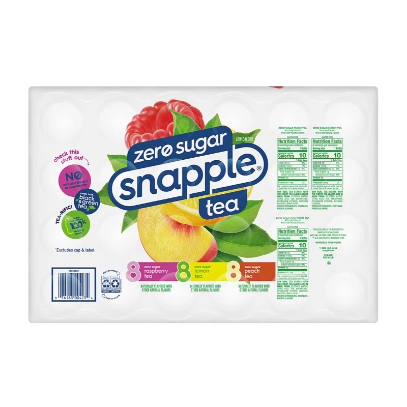 Snapple Diet Snapple Ice Tea Variety Pack, 24 pk./20 fl.