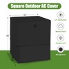 IDAND Air Conditioner Cover for Outside Units with Upgraded Fabric,