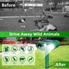 2026 Upgraded Solar Ultrasonic Animal Repeller Outdoor with Motion Sensor