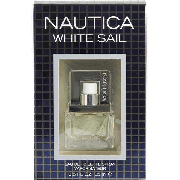 Nautica White Sail For Men Eau de Toilette .5 Oz
