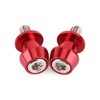 Voluxe 8mm Motorcycle CNC Swing Arm Spool, Aluminium Alloy Sliders