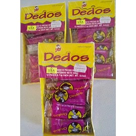 3 X DEDOS INDY SPICYSOUR MEXICAN CANDY