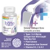 Solaray Collagen Bone Complete - Marine Collagen Capsules with Calcium,