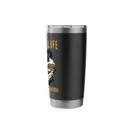 Gilgamesh and Enkidu Bros For Life Funny Story Stainless Steel Insulated Tumbler