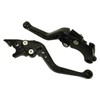 H212 Black (Black) Honda Brake Clutch Levers with 6 Adjustments
