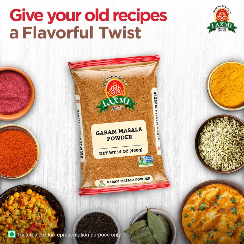 Laxmi Garam Masala 14 Oz (400gm) | A spicy and